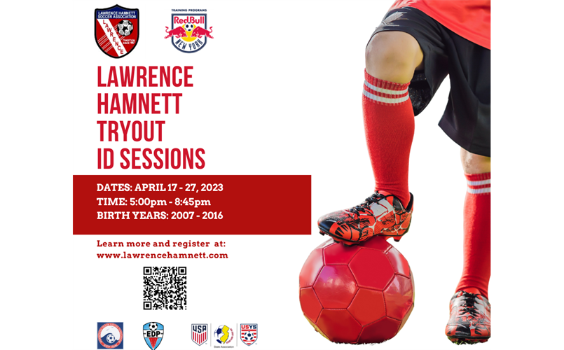 Lawrence Hamnett Tryout ID Sessions for Fall 2023/Spring Season